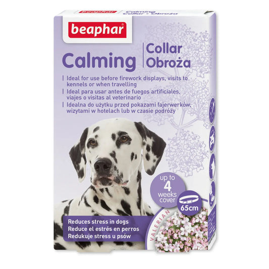 Coleira Beaphar Calming para cães, 65 cm