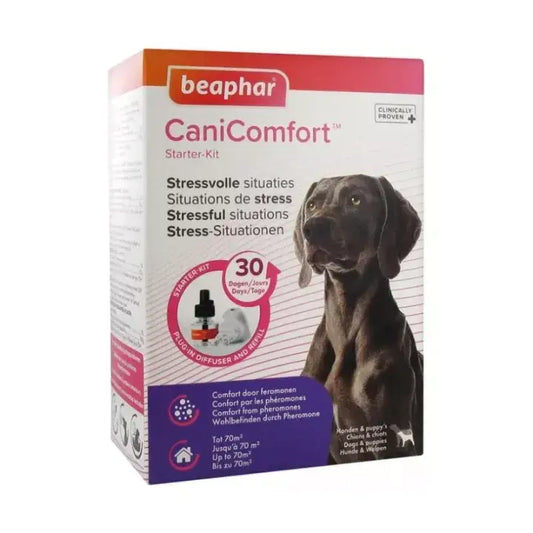 Beaphar Canicomfort Starter Kit Difusor para cães + recarga, 48 ml
