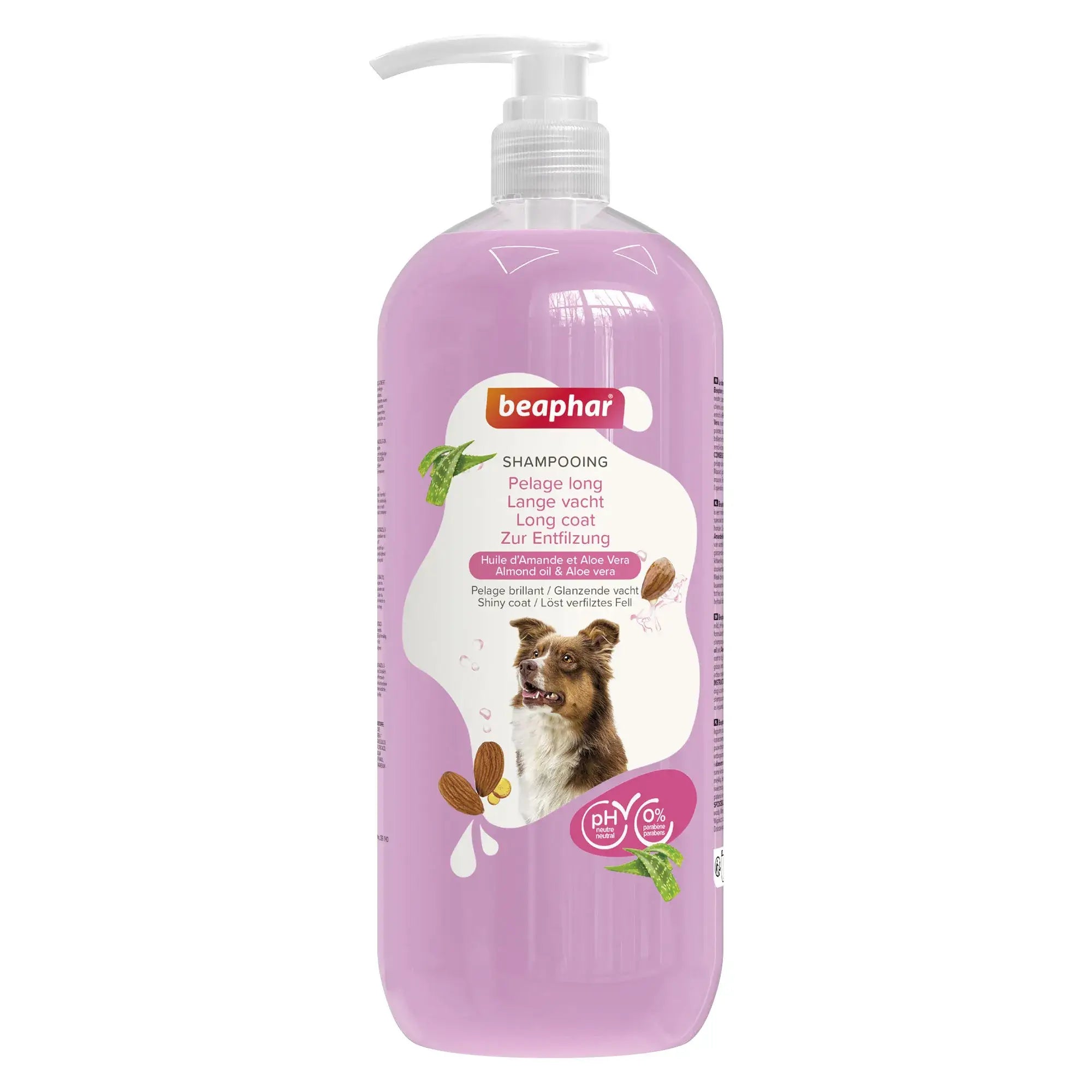 Beaphar Champô para Cães de Pelo Comprido, 1L