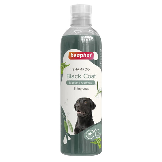 Champô Beaphar para Cães de Pelo Preto, 250 ml