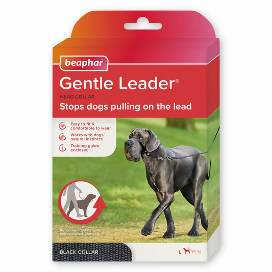 Beaphar Gentle Leader Size L Preto, 1 peça