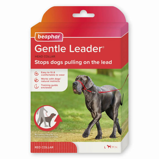Beaphar Gentle Leader Size L Vermelho, 1 peça