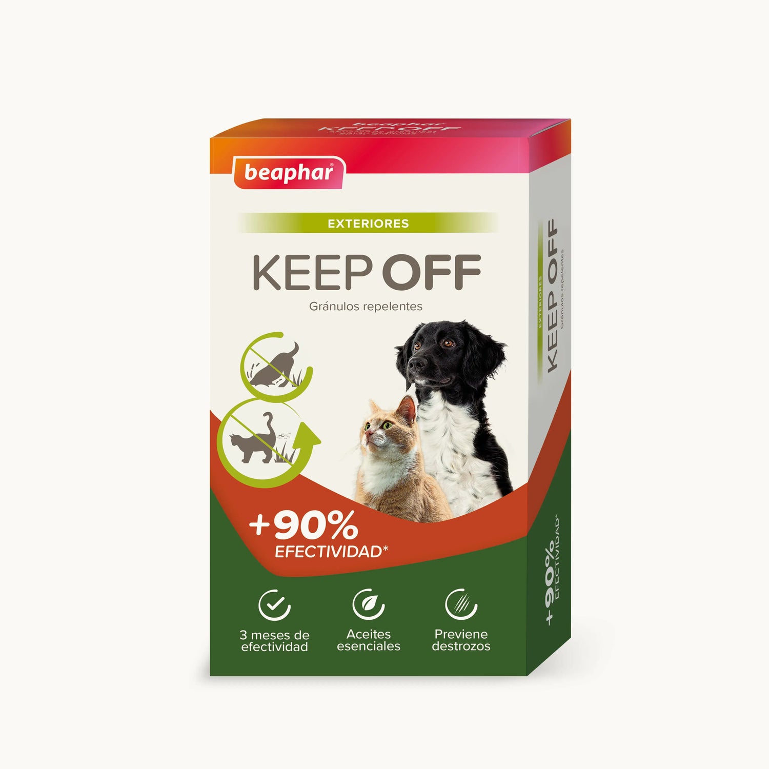 Beaphar Keep Off Repelente para cães e gatos, 2x200g