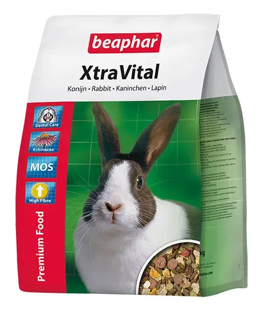 Beaphar Xtravital Alimento para coelhos, 1 kg
