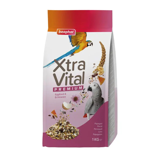 Beaphar Xtravital Papagaios, 1 kg