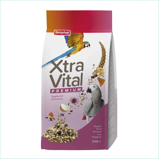 Beaphar Xtravital Papagaios 3 kg