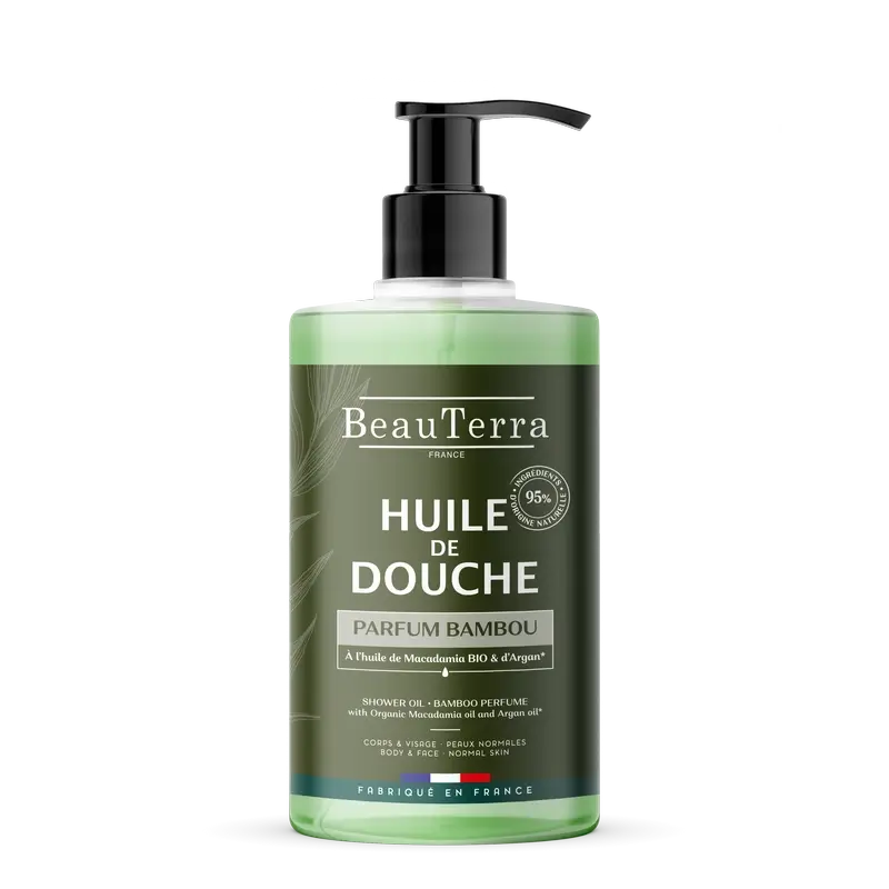 Óleo de Duche Bambu Beauterra , 750 ml