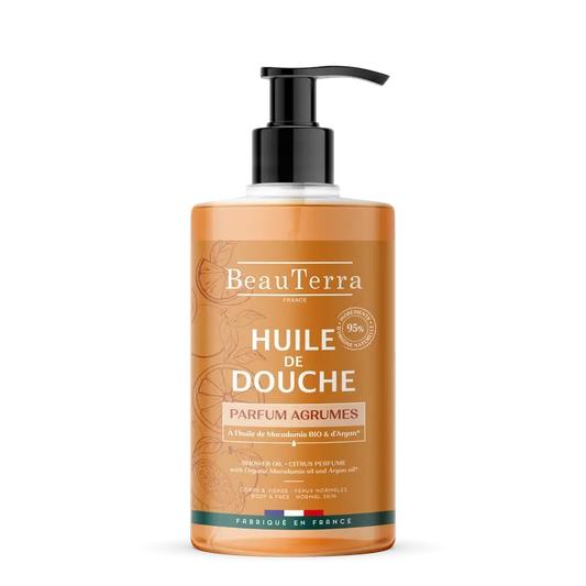 Óleo de Duche Beauterra Laranja-Tangerina, 750 ml