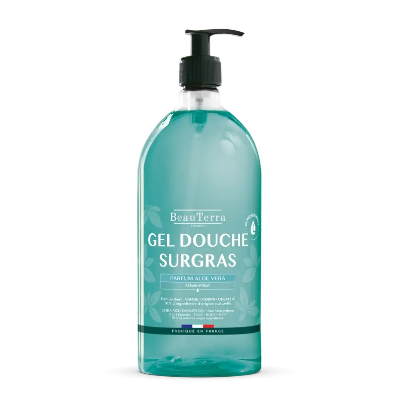 Gel de Duche Beauterra Aloé Vera, 1L