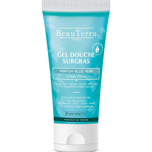 Gel de Duche Aloé Vera Beauterra Higiene Corporal 100 Ml