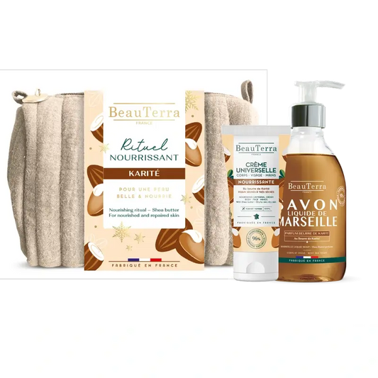 Conjunto de toilette Beauterra Body Care Shea Butter Nourishing Ritual