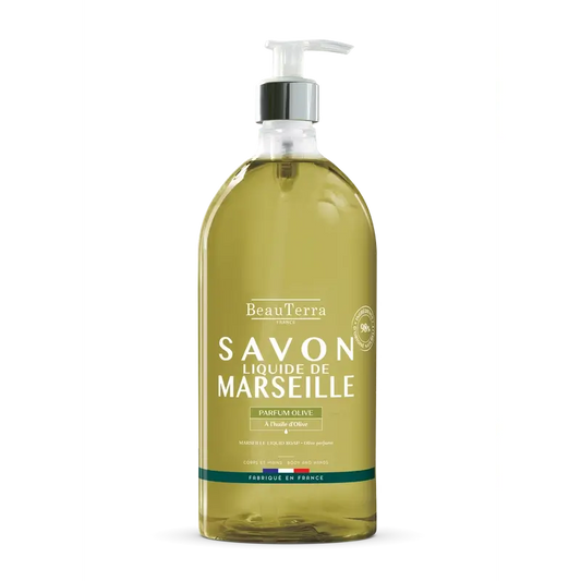Sabonete Beauterra Olive Marseille , 1000 ml