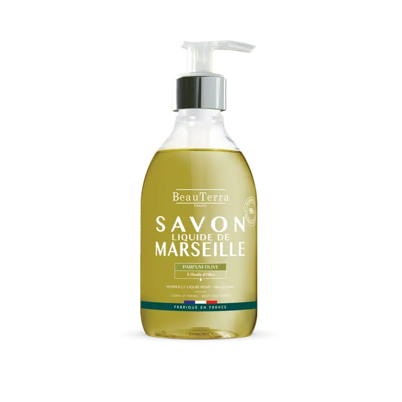 Sabonete Beauterra Olive Marseille, 300 ml