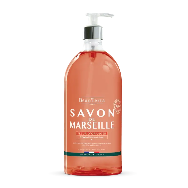 Sabonetes Beauterra Marseille Sabonete Marseille Flor de Laranjeira , 1000 ml