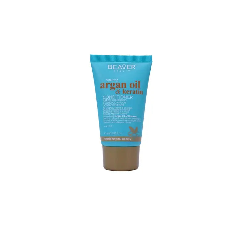 Condicionador Beaver Argan Oil & Keratin Mini Repair , 40 ml