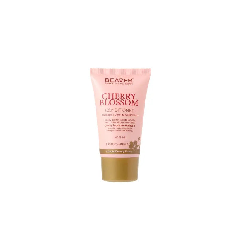 Mini Condicionador Regulador de Sebo Beaver Cherry Blossom , 40 ml