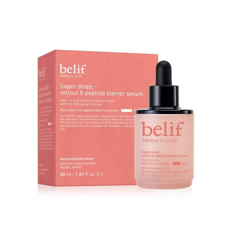 Belif Super Gotas - Retinol & Peptide Barrier Serum , 30 ml