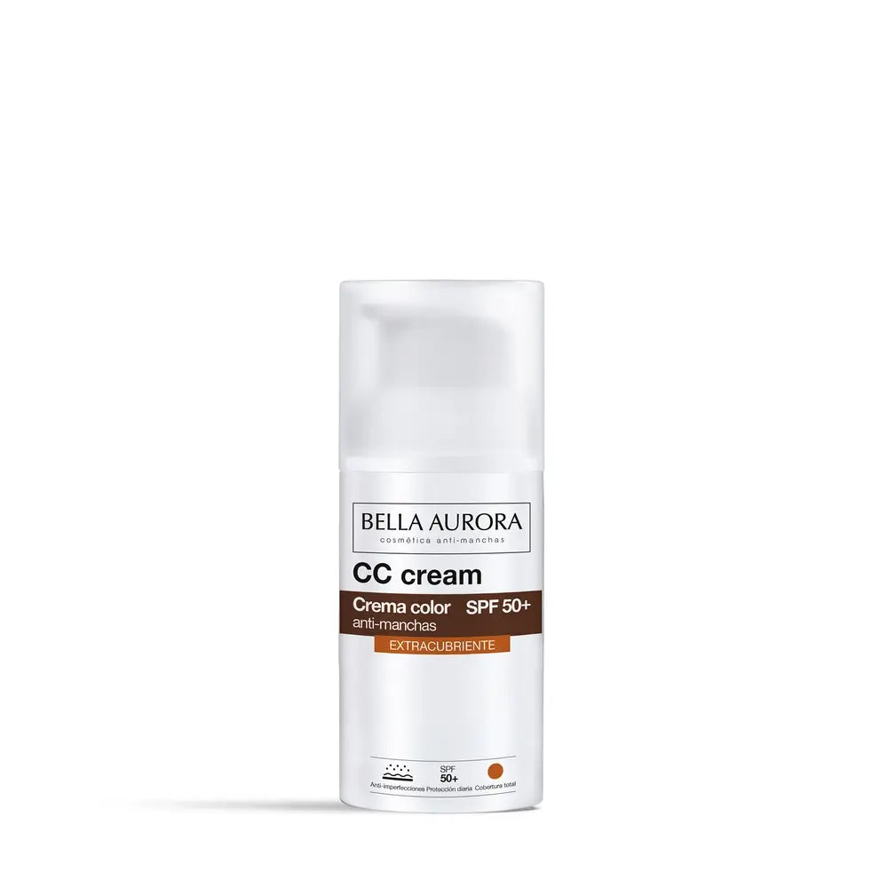 Bella Aurora Cc Cream Spf50+ Extra Coverage, 30 ml.