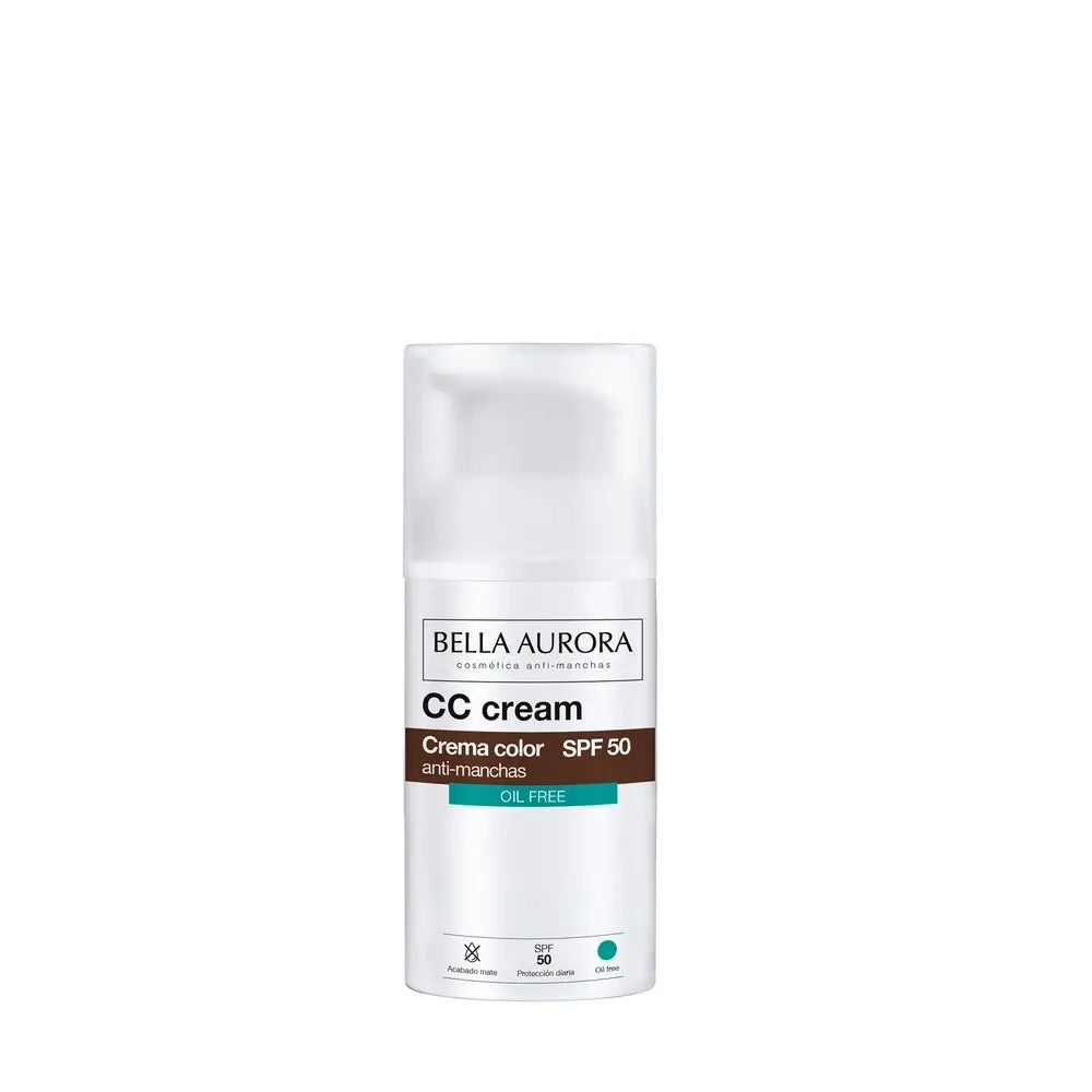 Bella Aurora Cc Creme Spf50+ Oil-Free , 30 ml.