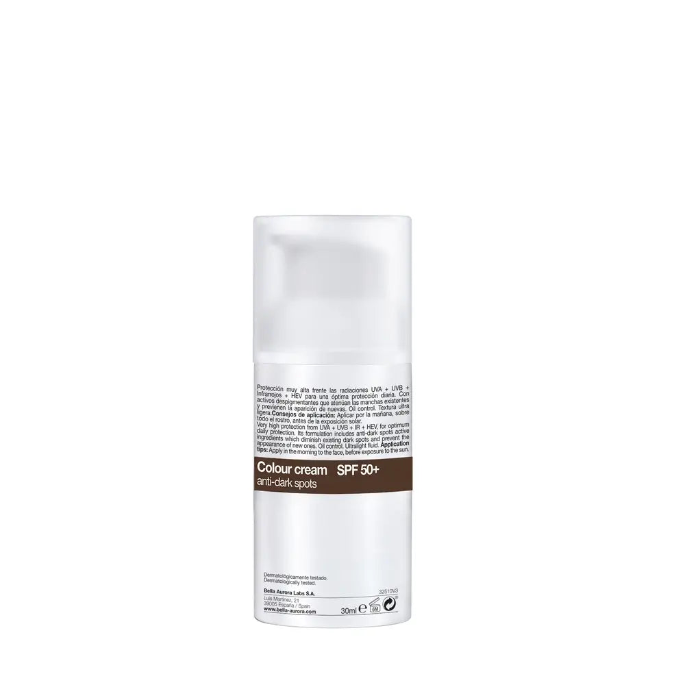 Bella Aurora Cc Creme Spf50+ Oil-Free , 30 ml.
