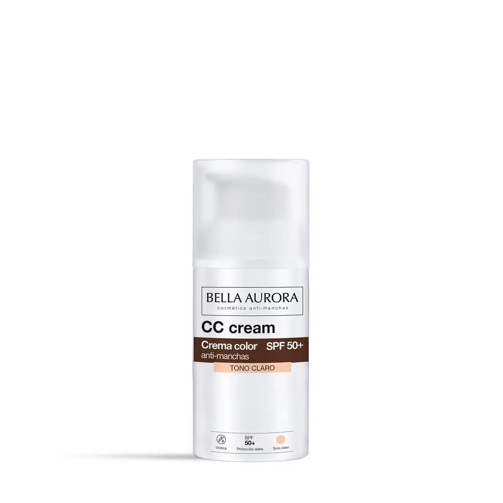 Bella Aurora CC Cream SPF50+ Light Tone, 30 ml