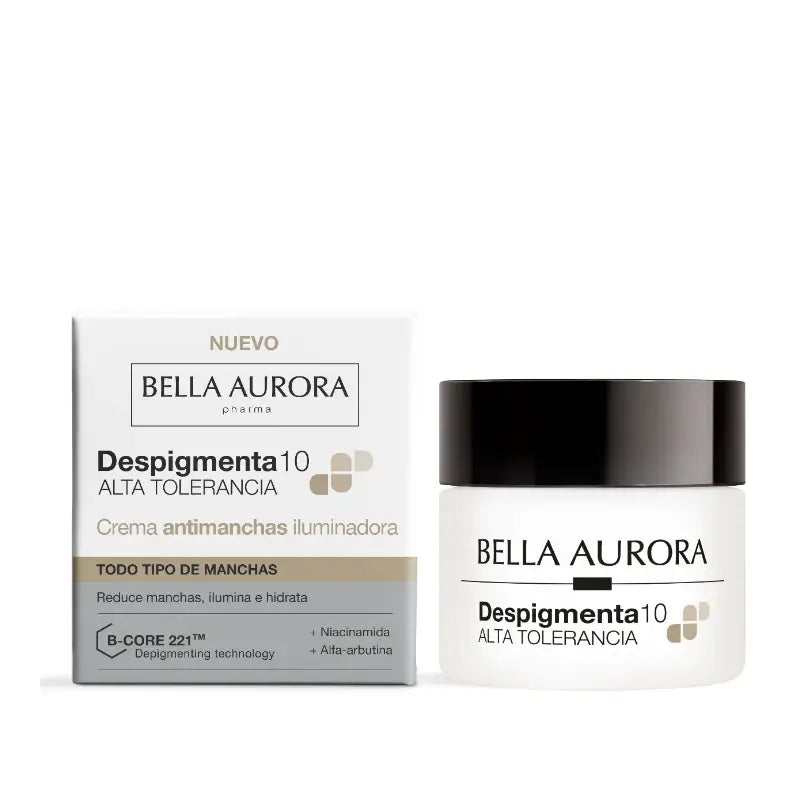 Bella Aurora Despigmenta10 - Creme Antimanchas Abrilhantador.