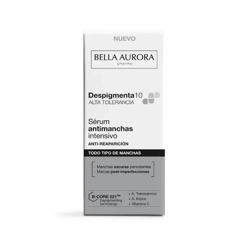 Bella Aurora Despigmenta10 - Sérum Antimanchas Intensivo Anti-Reaparecimento