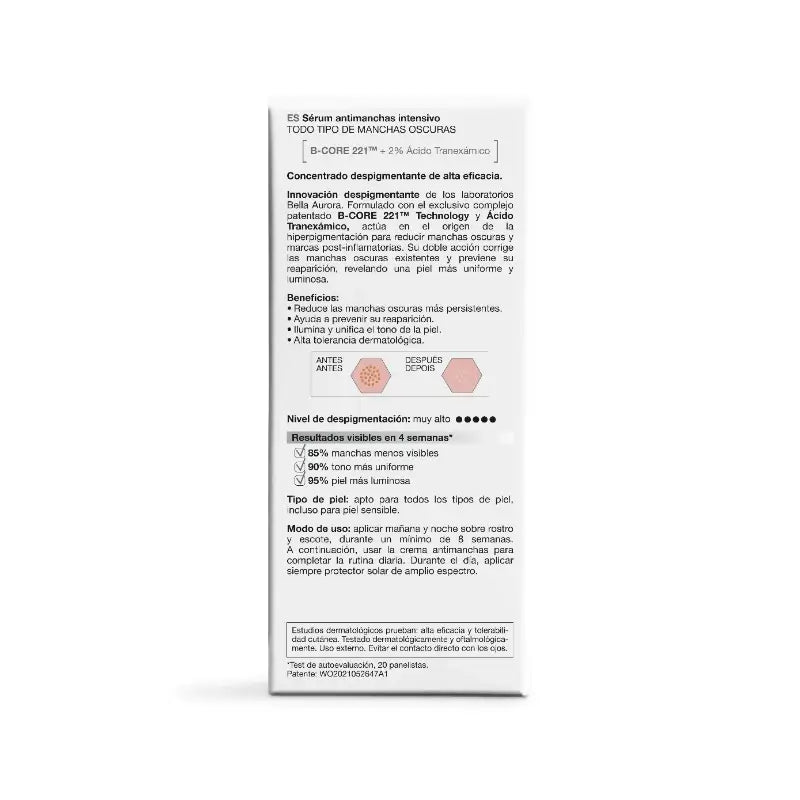 Bella Aurora Despigmenta10 - Sérum Antimanchas Intensivo Anti-Reaparecimento