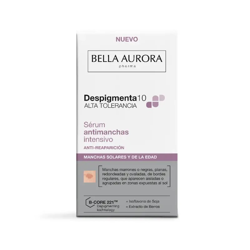 Bella Aurora Despigmenta10 - Sérum Antimanchas Intensivo Anti-Reaparecimento