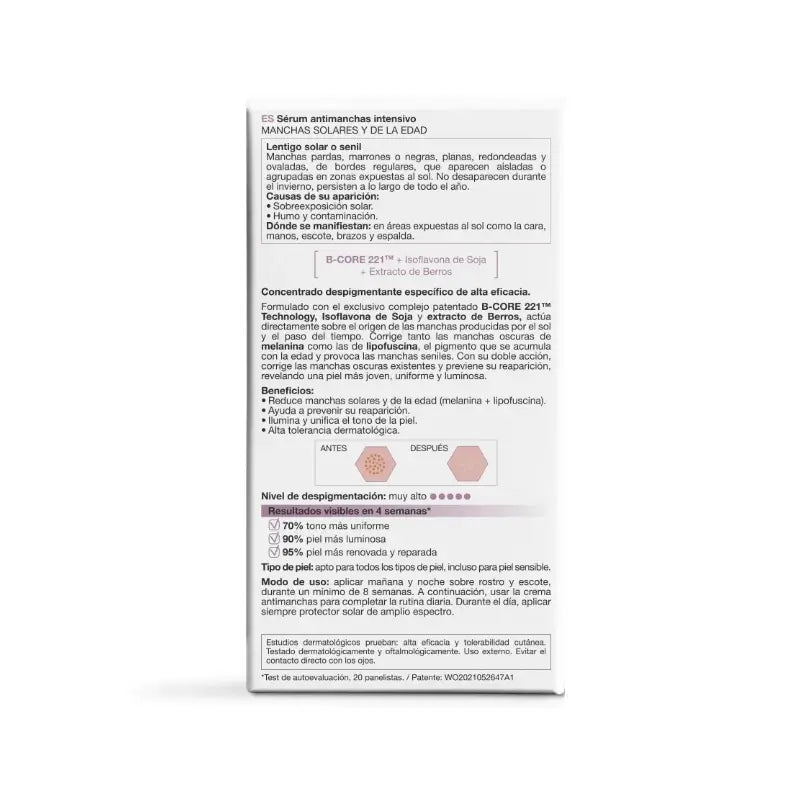 Bella Aurora Despigmenta10 - Sérum Antimanchas Intensivo Anti-Reaparecimento
