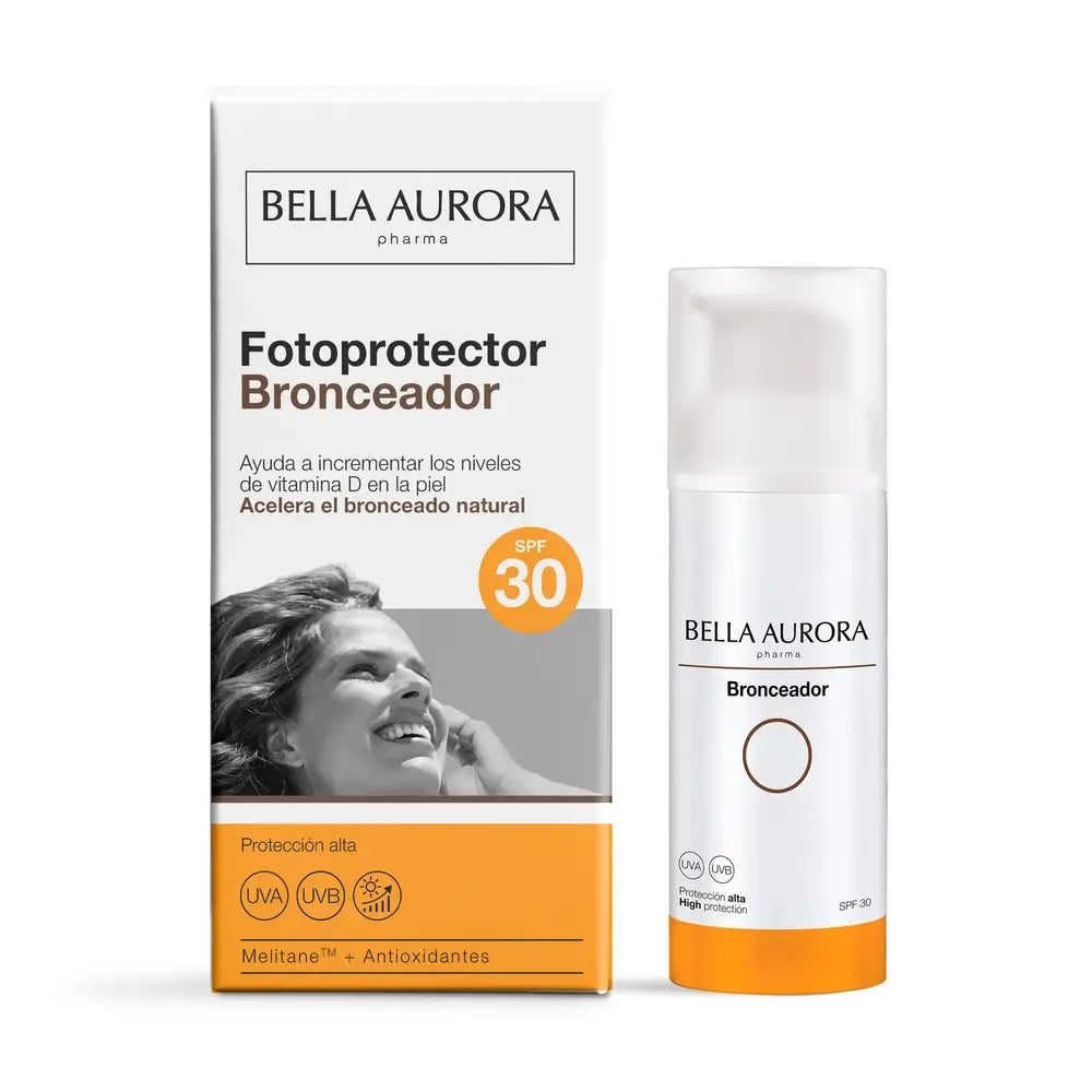 Bella Aurora Sunscreen Protetor solar bronzeador, 50 ml