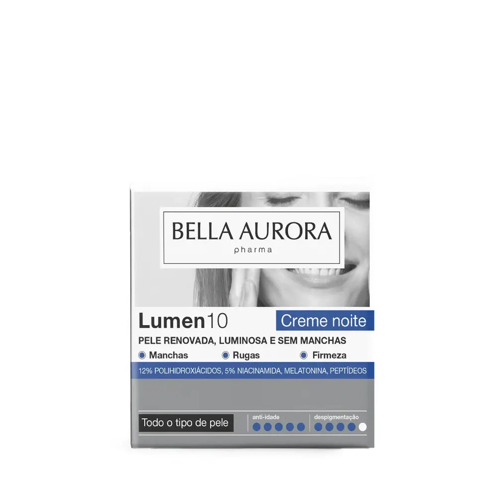 Bella Aurora Lumen10 Creme de Noite Anti-Idade, 50 ml