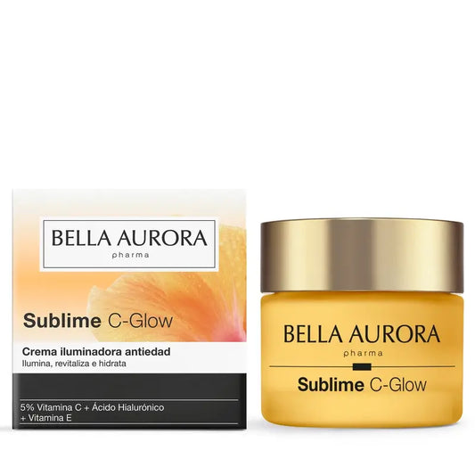 Bella Aurora Sublime C-Glow Creme Anti-Idade Iluminador, 50 ml