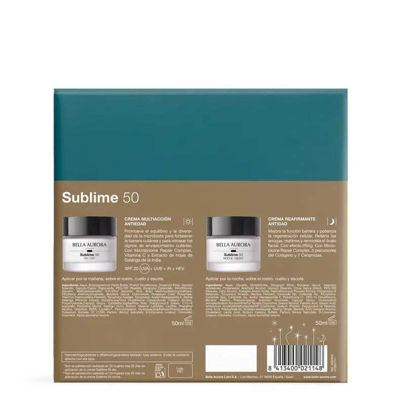 Bella Aurora Sublime Pack Anti-Idade +50 , 50 + 50 ml