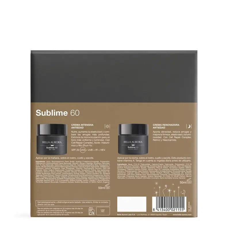 Bella Aurora Sublime Pack Anti-Idade +60 , 50 + 50 ml