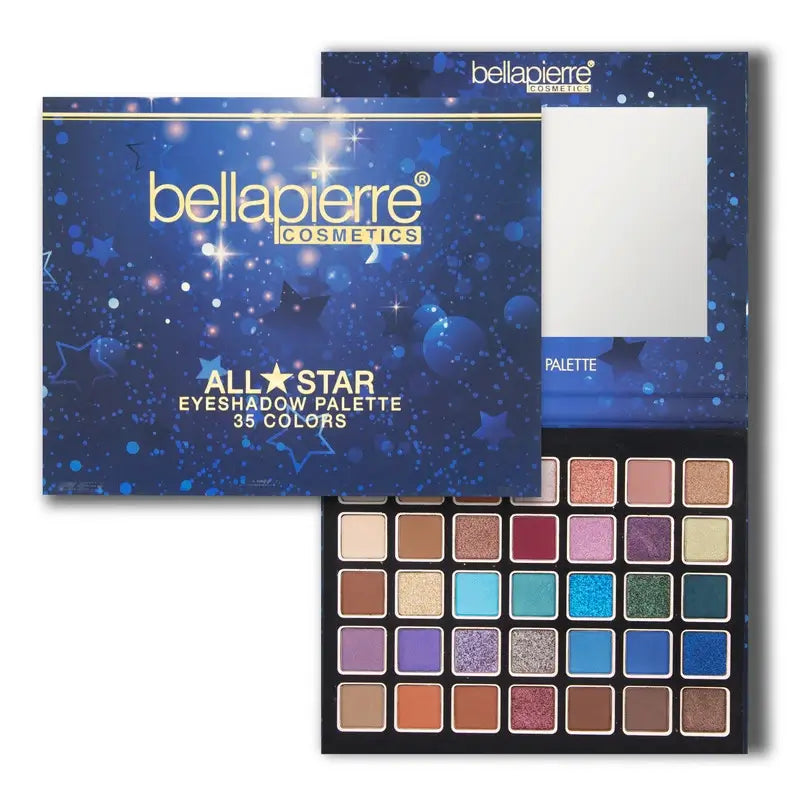 Bellapierre Cosmetics All-Stars Eyeshadow Palette, 35 Cores , 38 g