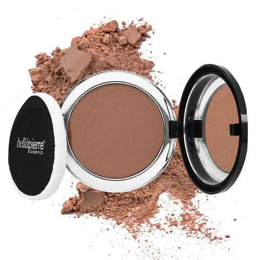 Bellapierre Cosmetics Make-up Compact Mineral Blush - Amaretto , 10 g
