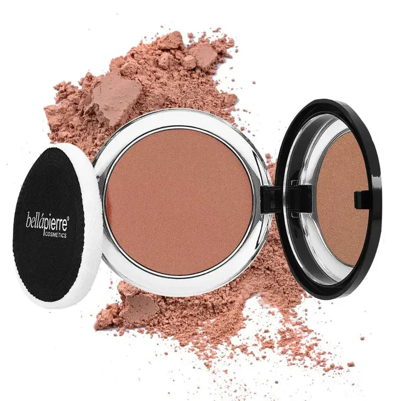 Bellapierre Cosmetics Make-up Compact Mineral Blush - Brilho de outono , 10 g