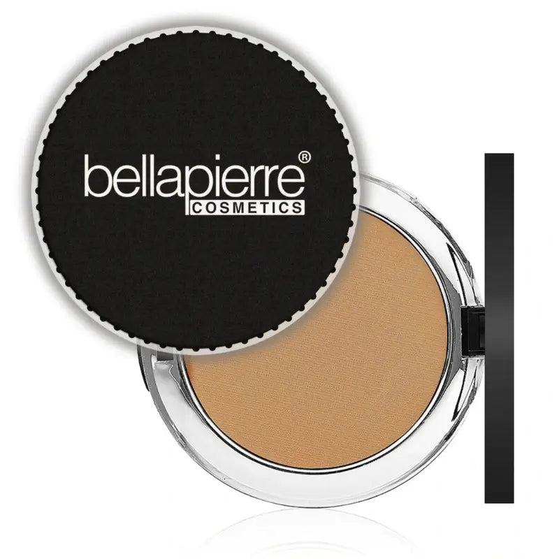 Bellapierre Cosmetics Make-up Compact Mineral Foundation - Castanho , 10 g