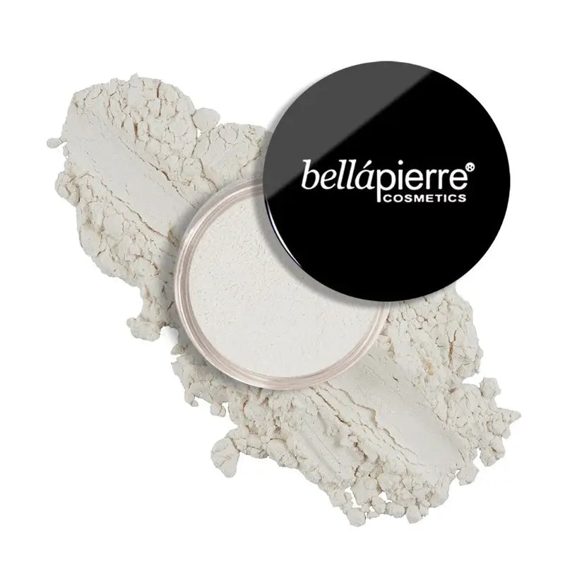 Bellapierre Cosmetics Make-up Sombra de olhos em pó cintilante - Floco de neve , 2 g