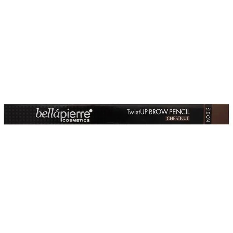 Bellapierre Cosmetics Makeup Twist Up Brow Pencil - Castanha , 0,3 g