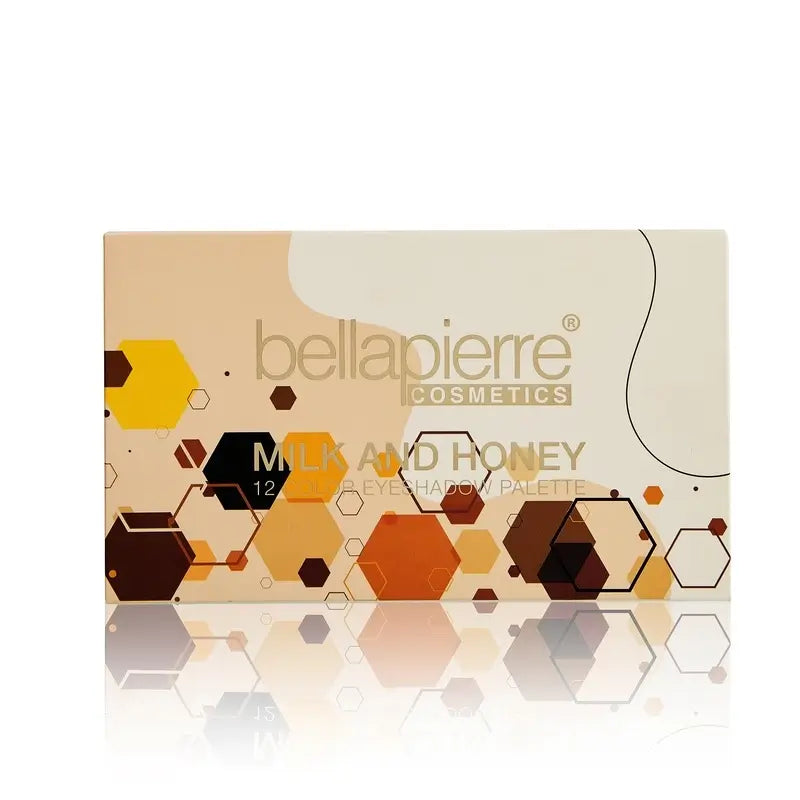 Bellapierre Cosmetics Milk & Honey Eyeshadow Palette, 12 Cores , 25 g