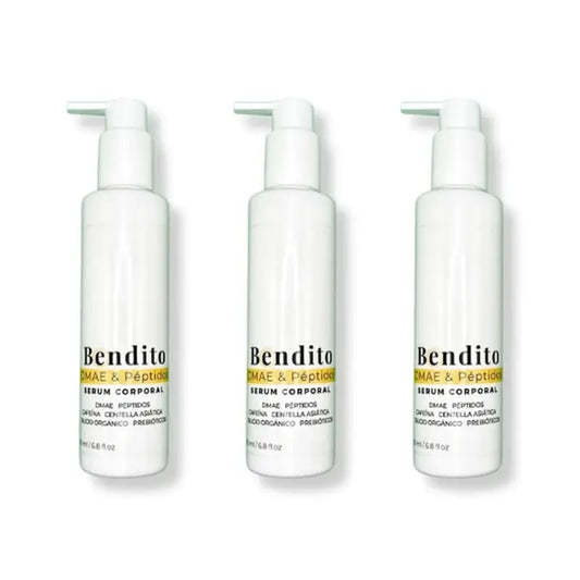 Bendito Dmae & Peptides Body Serum, 3x200 ml