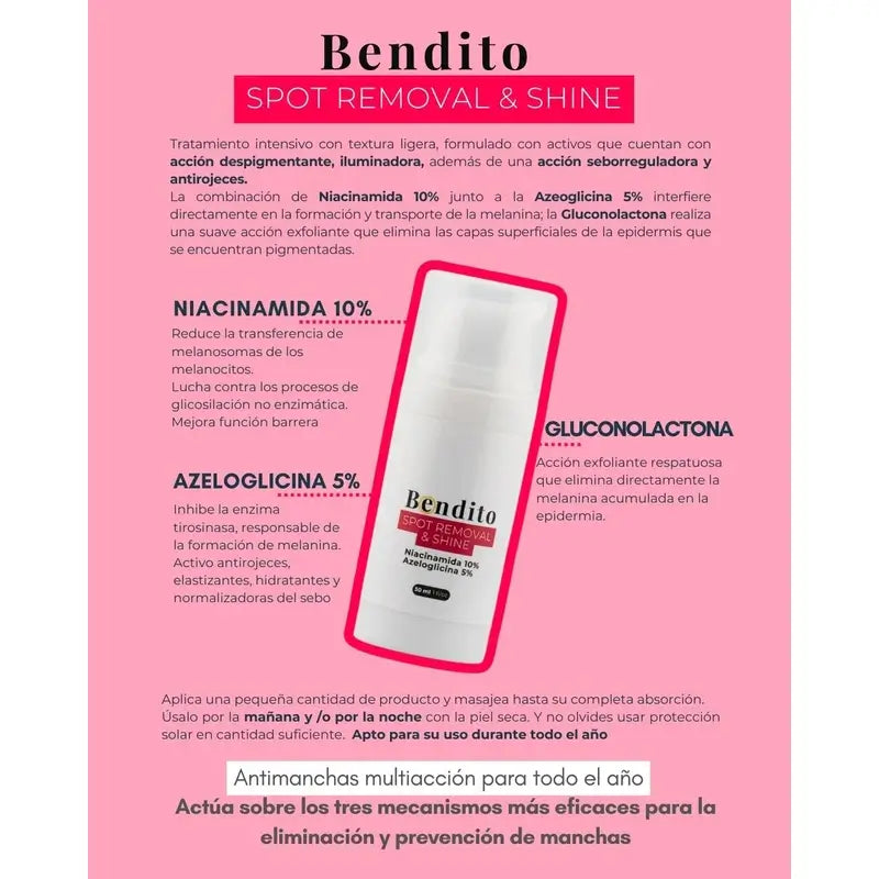 Bendito Sérum Anti-Manchas & Brilho Textura Ligeira, 30 ml