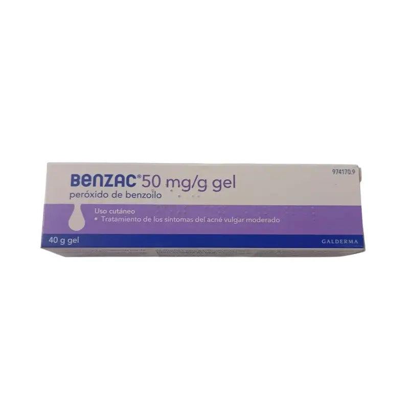 Benzac Lavagem 50 mg/G Gel tópico 100 g