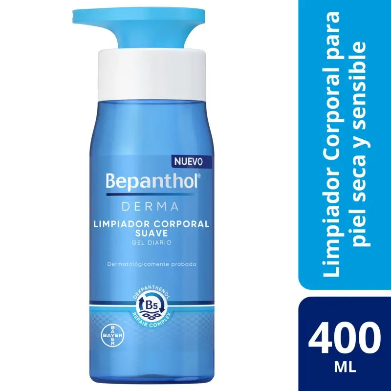 Bepanthol Derma Desmaquilhante Corporal Suave, 400 ml