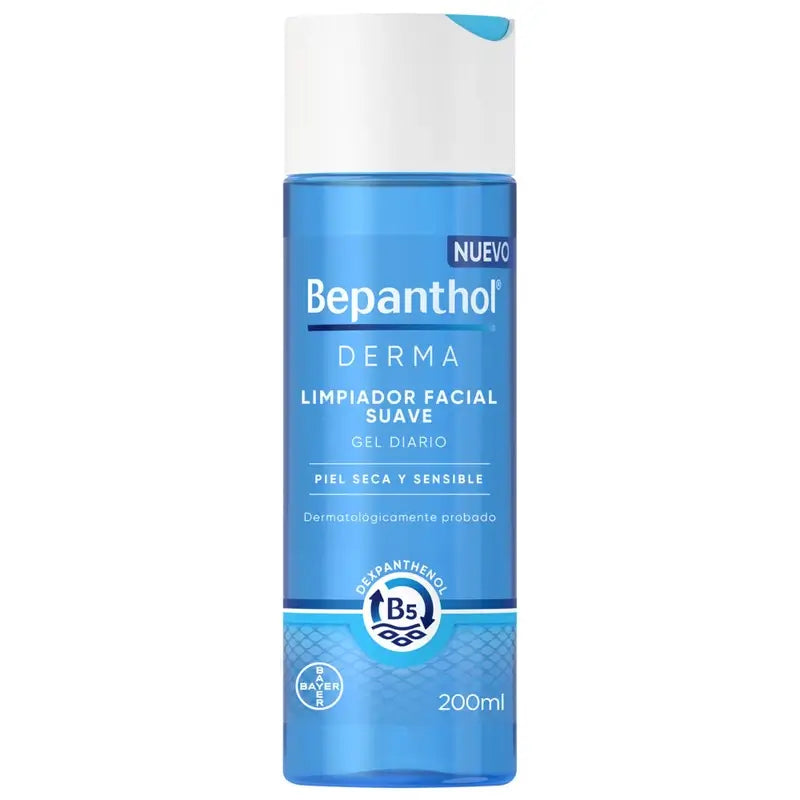 Bepanthol Derma Desmaquilhante Facial Suave Sem Sabão 200 ml