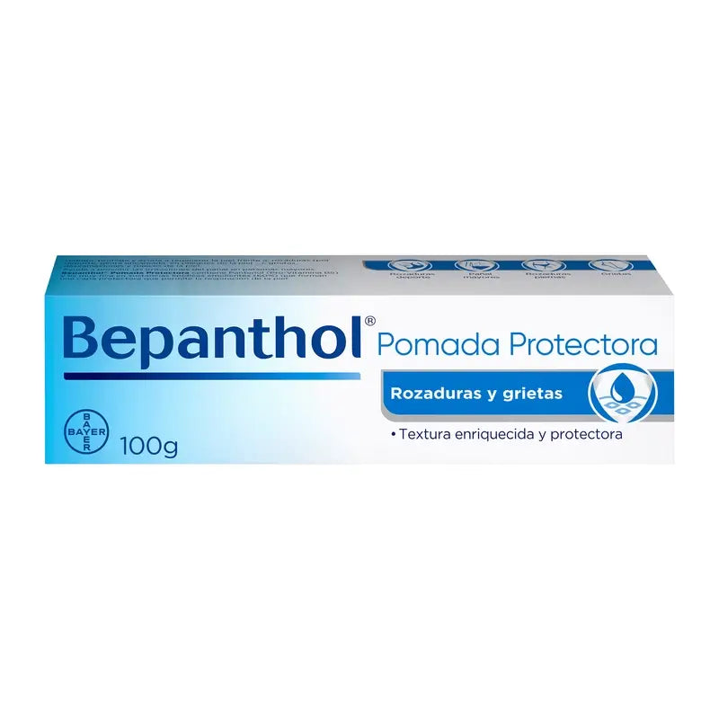 Bepanthol Pomada Protetora Rachaduras e Assaduras Pele Sensível, 100 gr