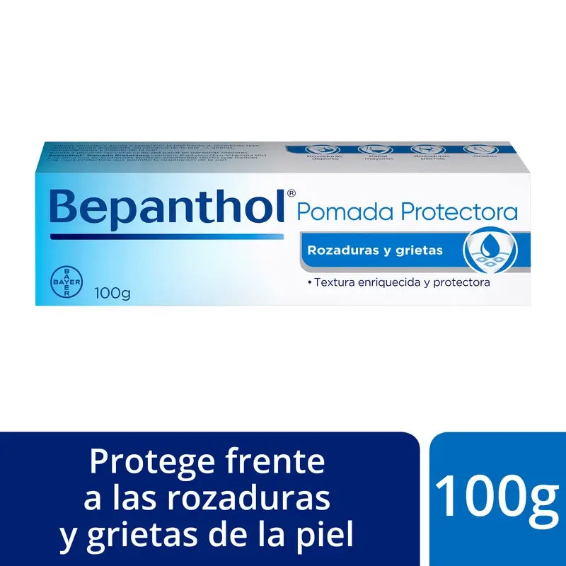Bepanthol Pomada Protetora Rachaduras e Assaduras Pele Sensível, 100 gr