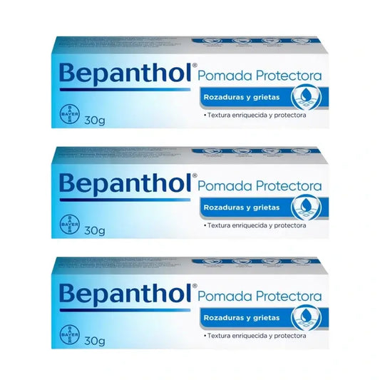 Pomada protetora Bepanthol, 3X30 Gr.